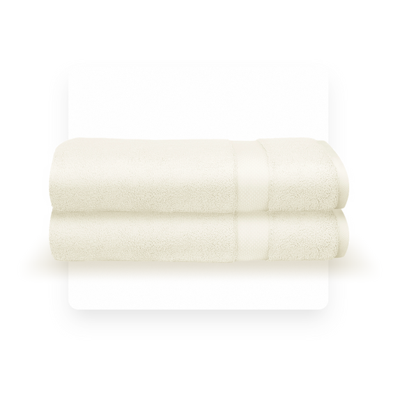 MP Magic 100% Egyptian Cotton Premium Bath Towels(2-pack)