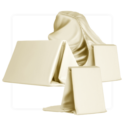 MP Magic Egyptian Cotton Sateen Sheets Set (Ivory)