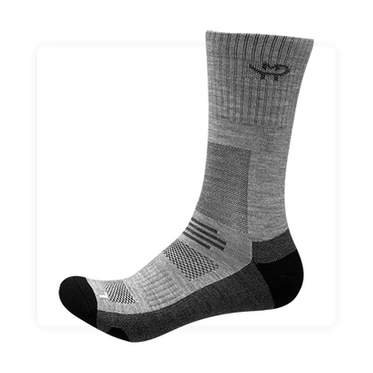 Classic Basic Merino Wool Crew Socks