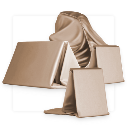 MP Magic Egyptian Cotton Sateen Sheets Set (Khaki)