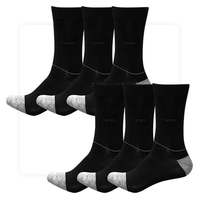 MP Magic Classic Crew Antibacterial Socks (6 pairs, 20% off)